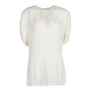 Pre-owned Beige Fabric Marni Top