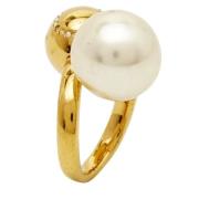 Pre-owned Gull Gult Gull Carolina Herrera Ring