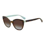 Amberlee/S Sunglasses in Dark Havana/Light Brown