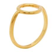 Pre-owned Chloe Ring i gullmetall