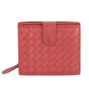 Pre-owned Rod skinn Bottega Veneta lommebok