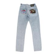 Pre-owned Marinebla bomull Gucci Jeans