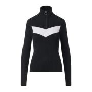 Sort Fusalp Andromede Women Knit Sweat Sport