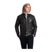 Skinn Biker Jakke