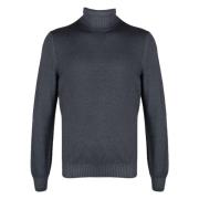 Ribbet Ull Rollneck Genser