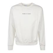 Hvit Logo Sweatshirt