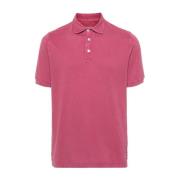 Slim Fit Bomull Polo Skjorte