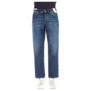 Moderne avslappet passform denim jeans