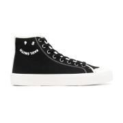 Sorte Logo High-Top Sneakers