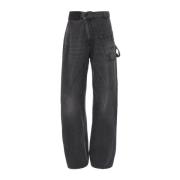 Grå Twisted Workwear Jeans