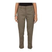 Bomull Twill Chinos for Kvinner