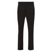 Slim Fit Svarte Chinos