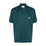 Grønn Logo Polo Shirt