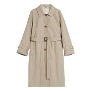 Beige Vanntett Trenchcoat