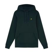 Mørkegrønn Pullover Hoodie