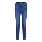 Slim-Fit High-Waist Jeans for Menn