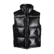 Aliantus Puffer Vest Jacket Svart