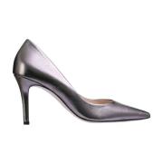 Metallic Boulevard Pumps