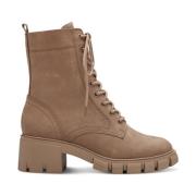 Beige Lukkede Booties