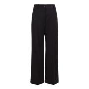 Straight Fit Techwool Trousers