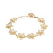 Gull Camilla Øhrling Gold Flower Bracelet Smykker