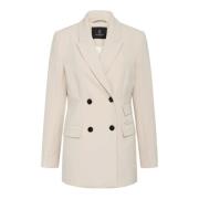 Feminin Blazer Silver Cloud