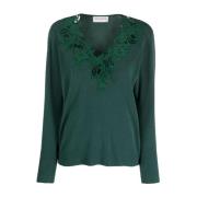 Broderte Sweaters fra Ermanno Firenze