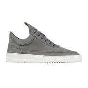 Lav Top Ripple Nubuck Shark Sneakers