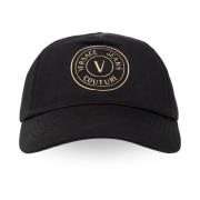 Bomull Baseball Cap med Gullfarget Logo