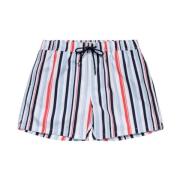 Klassiske Stripete Badeshorts Multistripe