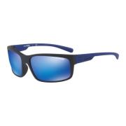 Modern Black Blue/Green Sunglasses