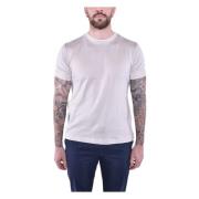 Luksuriøs Giza Cotton Crewneck T-Shirt Beige