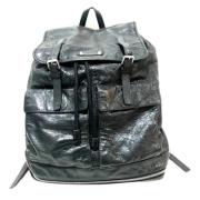 Pre-owned Leather backpacks