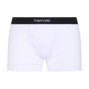 Hvit Bomullsblandet Boxerbriefs