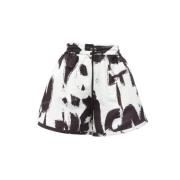 Pre-owned Svart acetat Alexander McQueen shorts