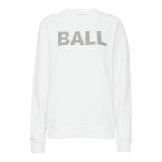 Hvit Sweatshirt D. Hampton 50400023