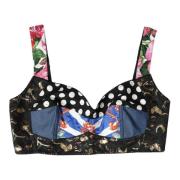 Blomster Patchwork Crop Top