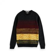 Kontrast Fade Crewneck Genser