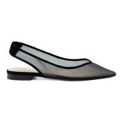 Elegant Svart Ballettflats