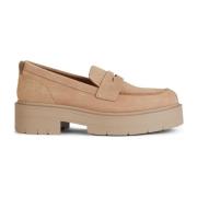 Beige Loafers for kvinner