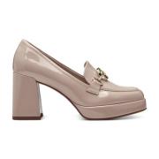 Beige Elegante Lukkede Pumps