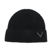 Svart VLogo Signature Beanie Lue