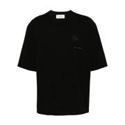 Casual Jersey T-Skjorte for Menn