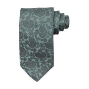 Grønn Classic Tie Plain Paisley Tilbehør