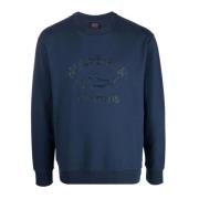 Herre Sweatshirt med Tonal Logo Print