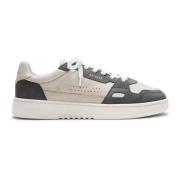 Beige & Dark Grey Dice Lo Sneakers