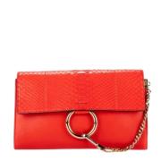 Pre-owned Rod Chloe Clutch i skinn