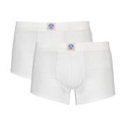 Bomull Boxer Shorts Bi-Pack Elastisk Midje