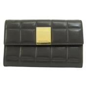 Pre-owned Leather wallets