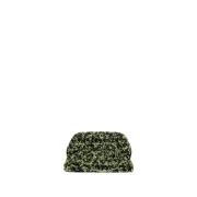 Frayed Foliage Clutch Bag Vegansk Stoff